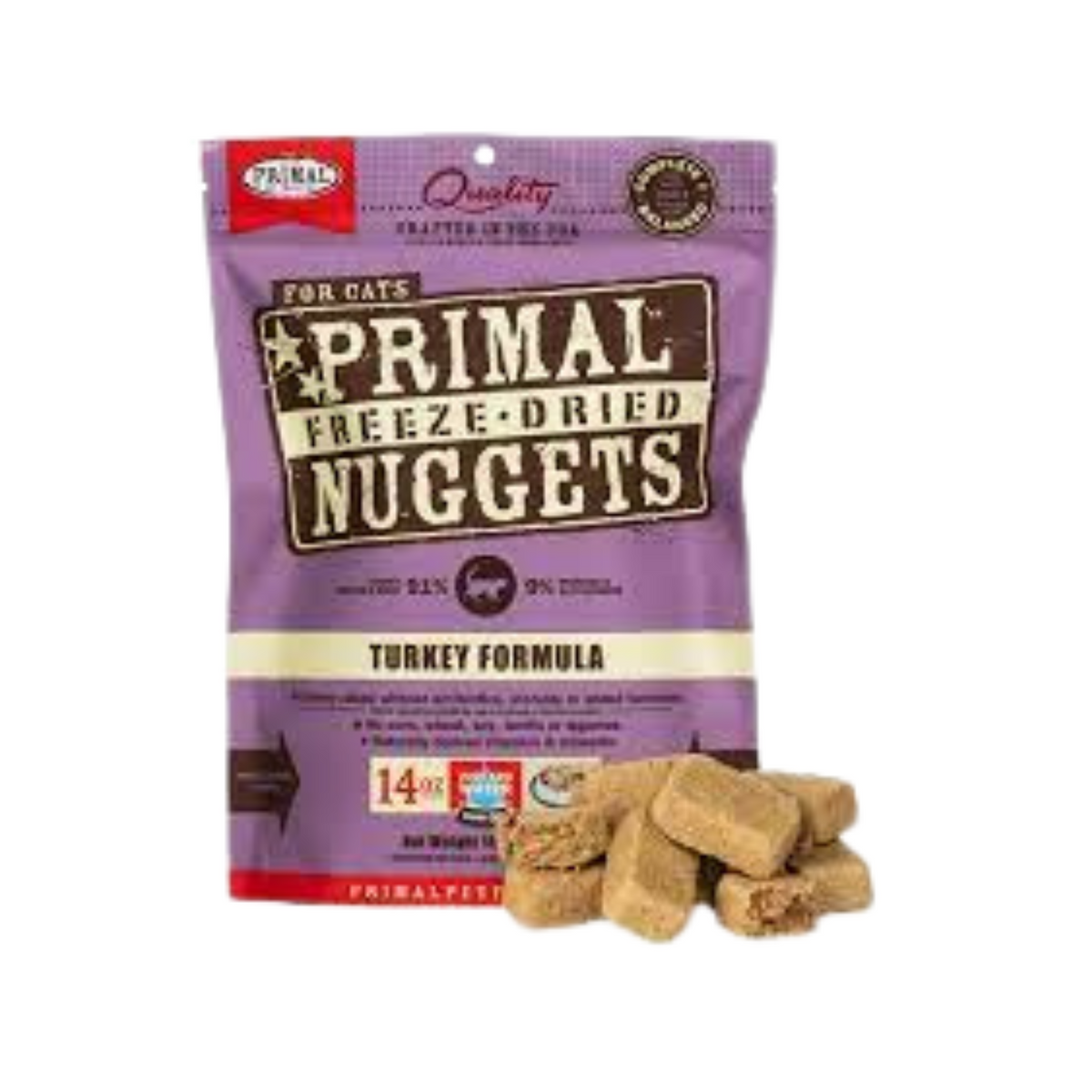 Primal Turkey Freeze Dried Cat Food